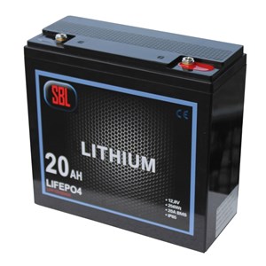 20Ah, SBL Lithium serie/parallell