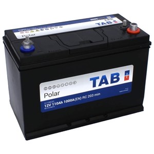 110 Ah Startbatteri TAB Polar S110BCID