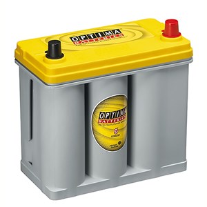 38Ah Startbatteri/Förbrukning Optima(YTR U 2.7 ) Yellowtop