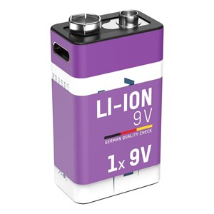 Laddbara 6LF22 Li-ion, 9V/400Mah 1-pack