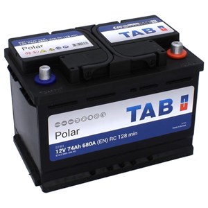 74 Ah Startbatteri TAB Polar, S74H
