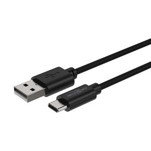 USB-A till USB-C data och laddningskabel 1m