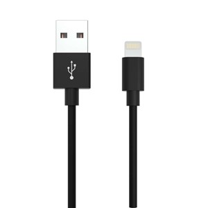 USB-A till Lightning data och laddningskabel 2m
