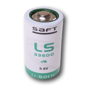Batteri Lithium 3,6V D Saft