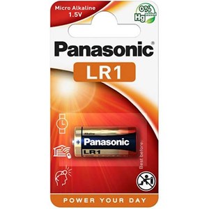 Stavbatteri Panasonic 1,5V LR1