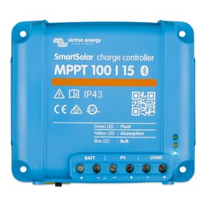 Victron Smart Solar laddningsregulator MPPT 100/15