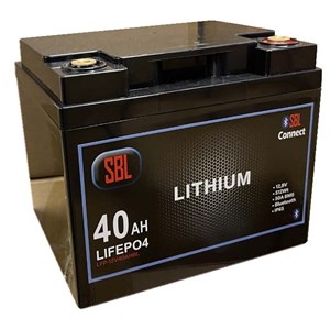 Batteri Lithium 12V, 40Ah Bluetooth