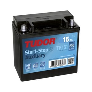 Startbatteri Tudor Start & Startstop Auxilia