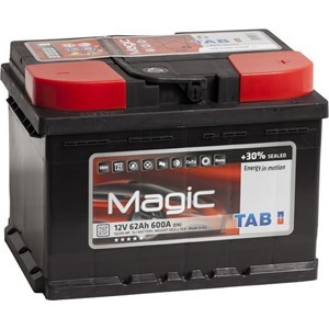 62 Ah Startbatteri TAB Magic, M62