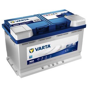 80 Ah Startbatteri Varta Blue Dynamic EFB, N80